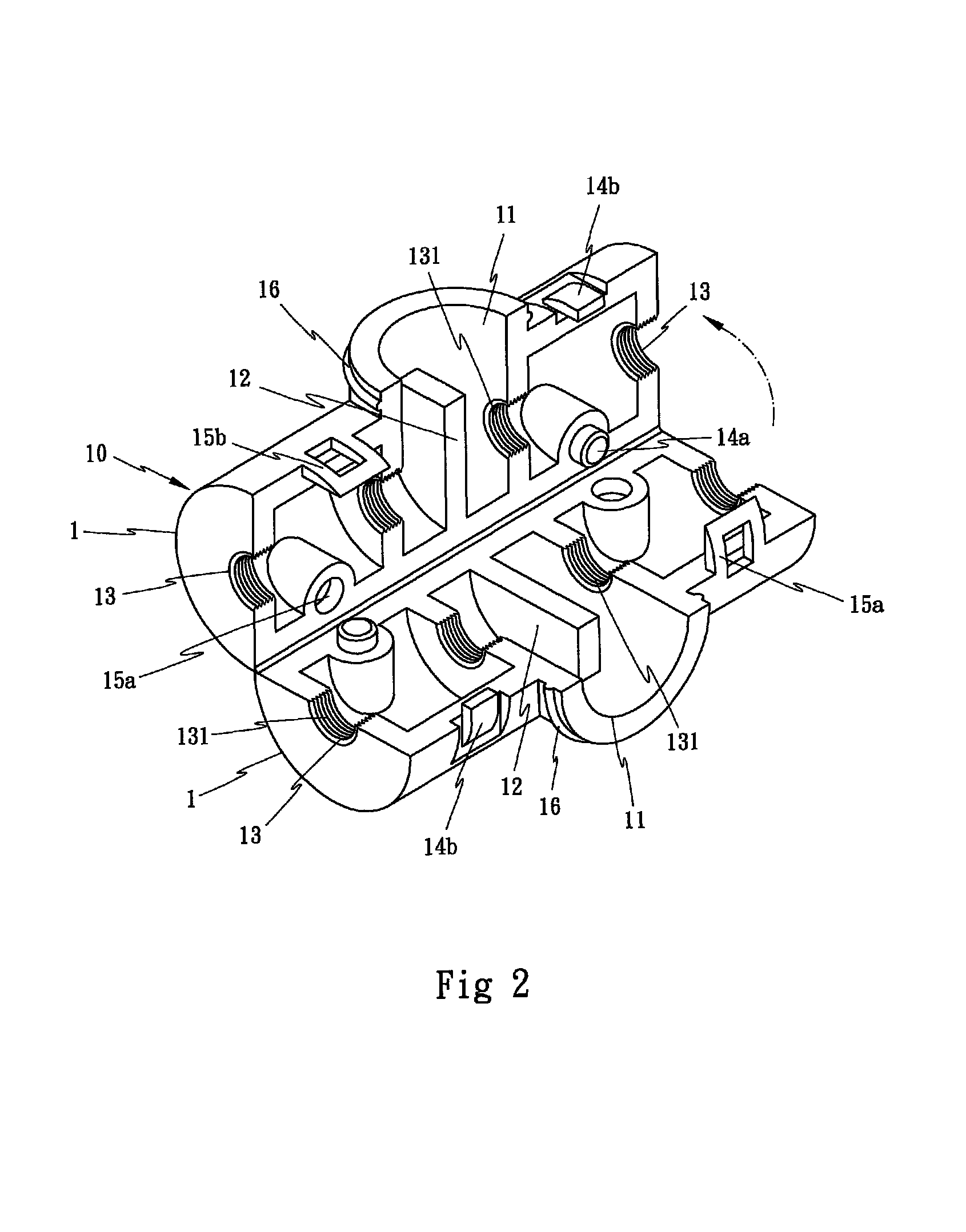 Socket having symmetrically arranged first and second casings with interlocking arrangements to define a LED seat