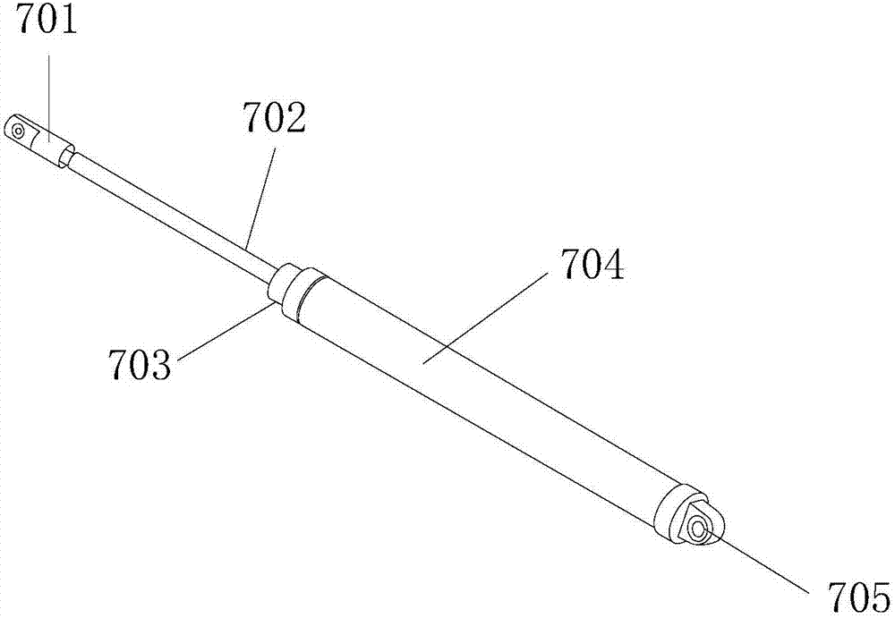 Checking device of textile leveling ruler