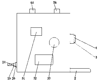 Convenient-to-use fodder mixing device for animal husbandry