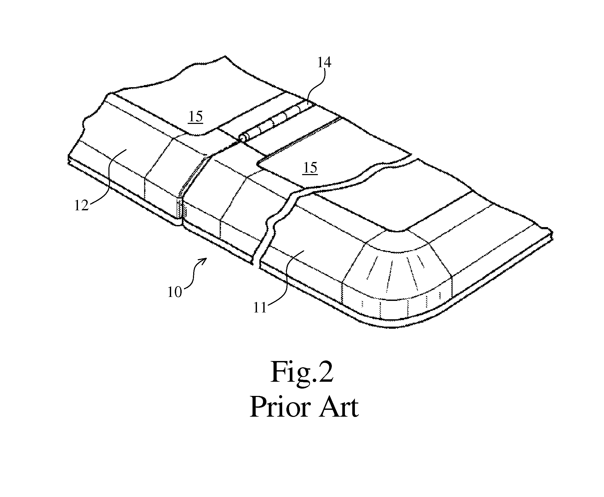 Foldable tonneau cover for pick-up truck and waterproof flexible strip thereof