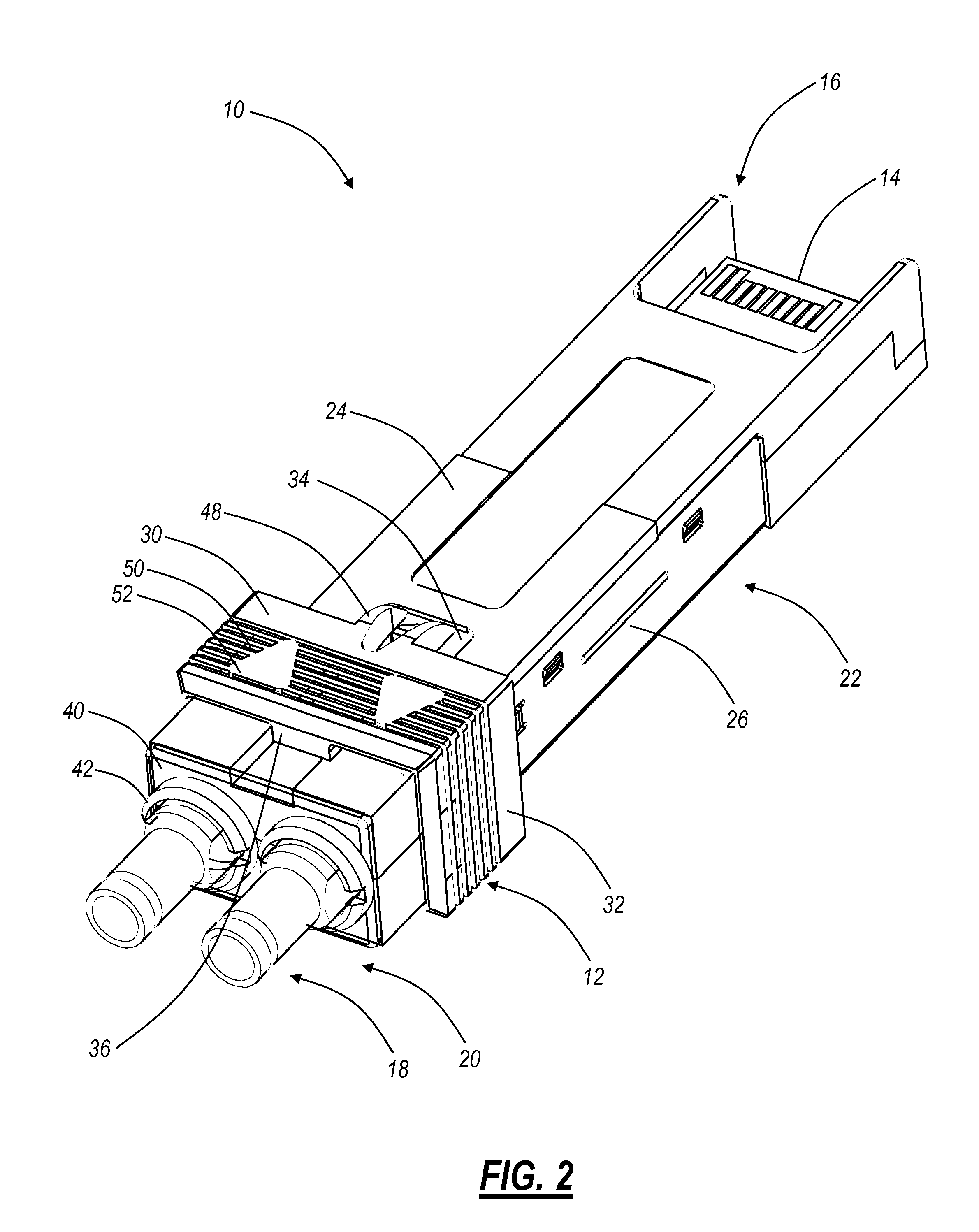 Ejector apparatus and associated assembly method for pluggable transceivers