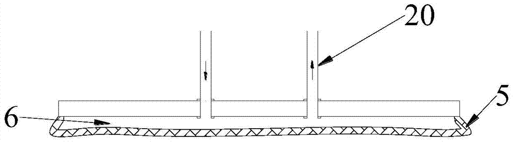 Two-way flexible loading system and method for simulating three-dimensional coal seam mining test bench