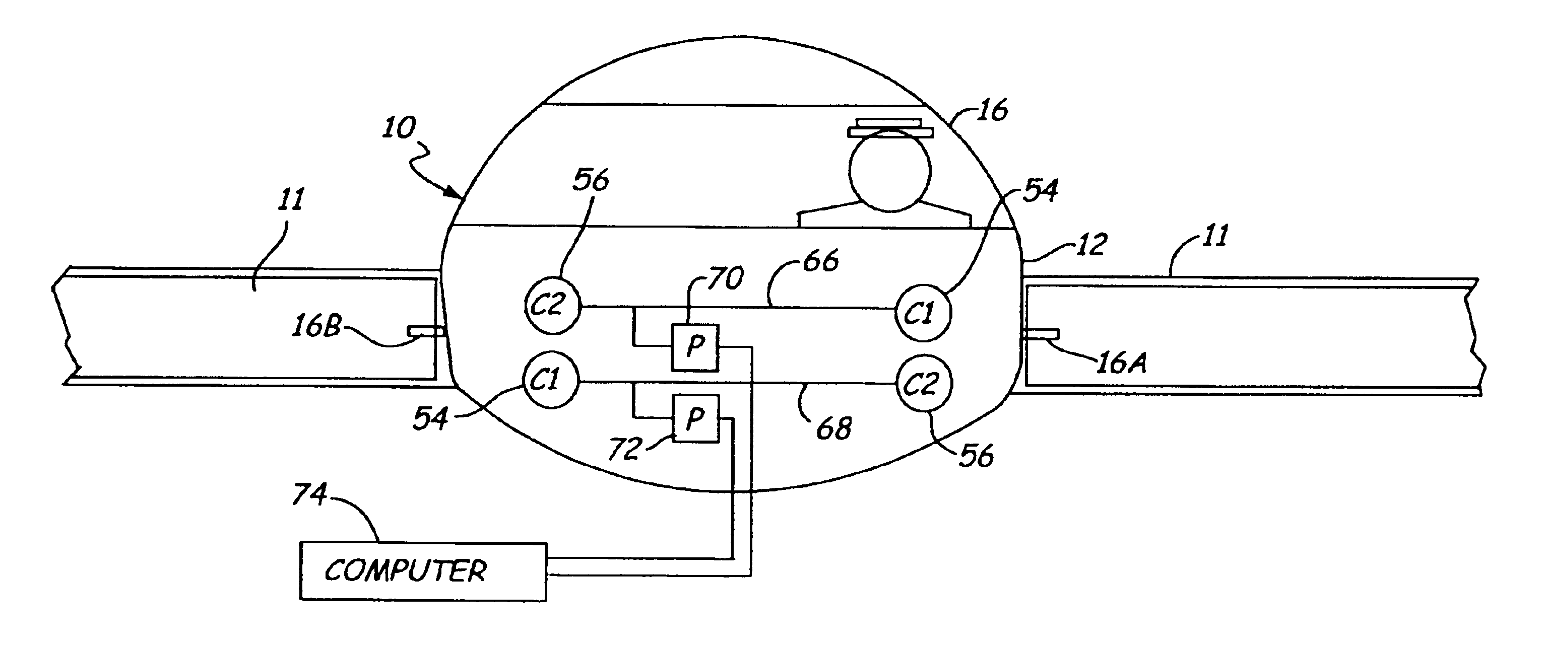 Aerodynamically shaped static pressure sensing probe