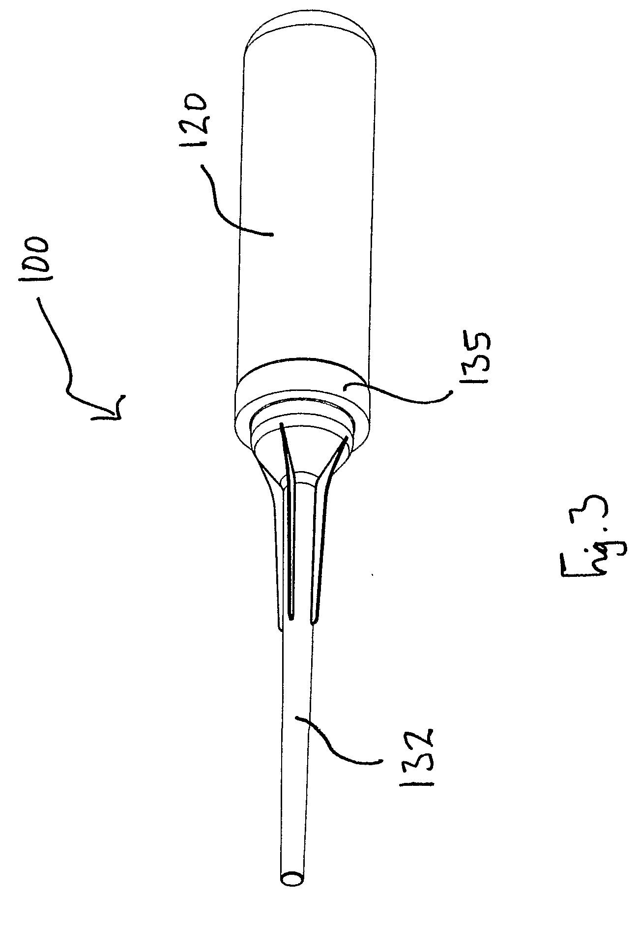 Nozzle and/or adaptor unit on cartridge