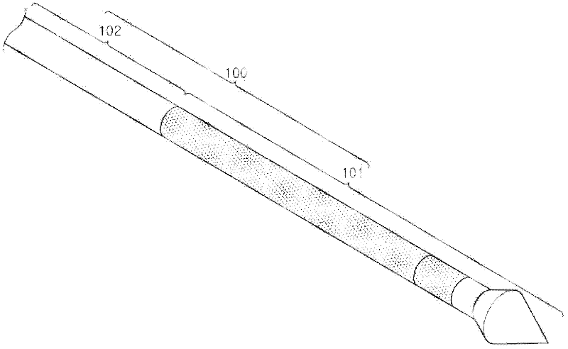 Direction-controllable electrode body for selectively removing bodily tissue, and guide pipe