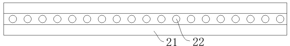 Water seepage system for sponge city