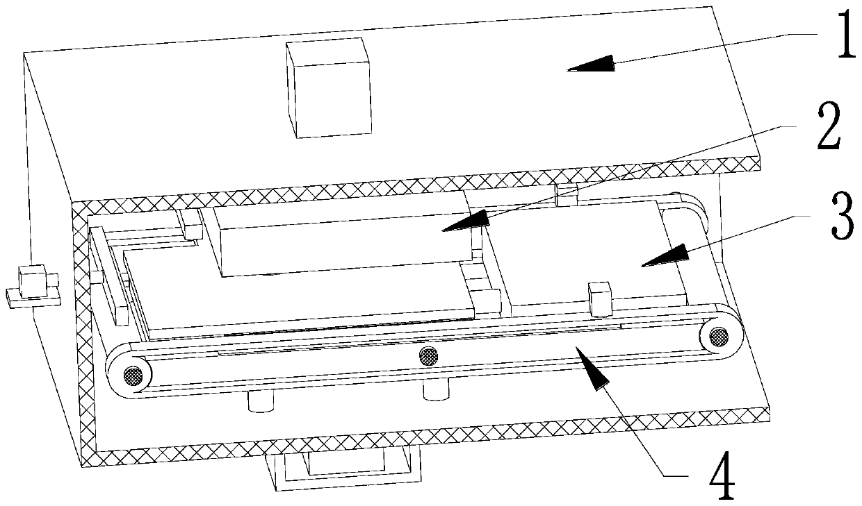 Punch forming system for manufacturing metal plate panel of electrical control cabinet