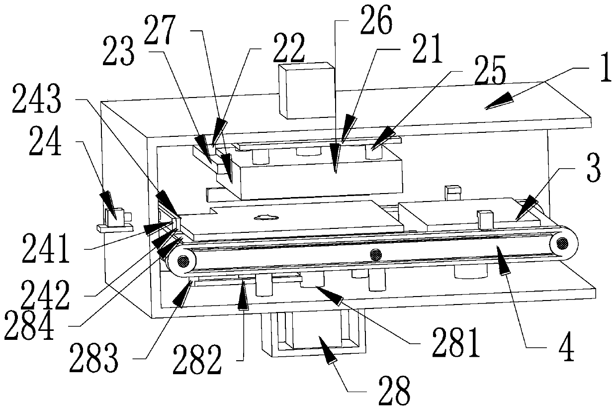 Punch forming system for manufacturing metal plate panel of electrical control cabinet