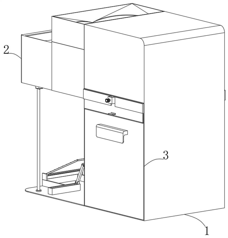 A sorting garbage collection device and collection method thereof