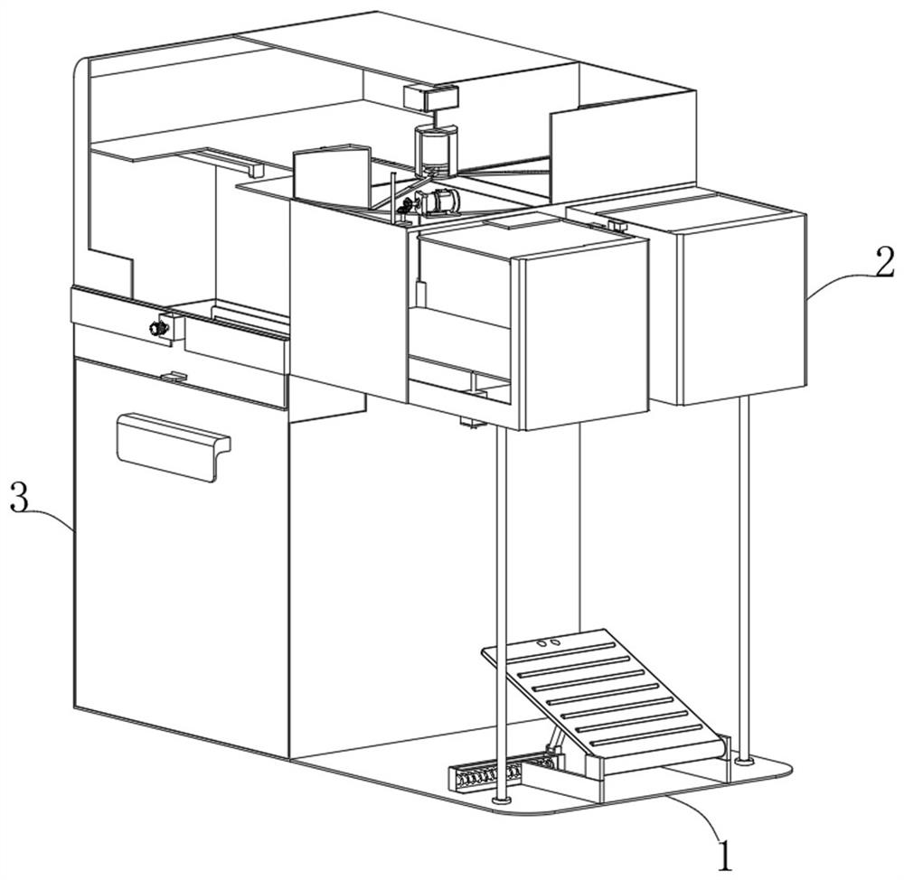 A sorting garbage collection device and collection method thereof