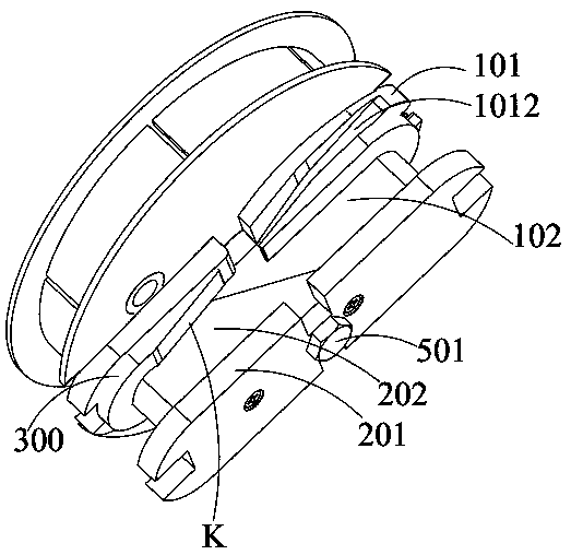 Magnetic pole coil winding mold and winding method using the magnetic pole coil winding mold