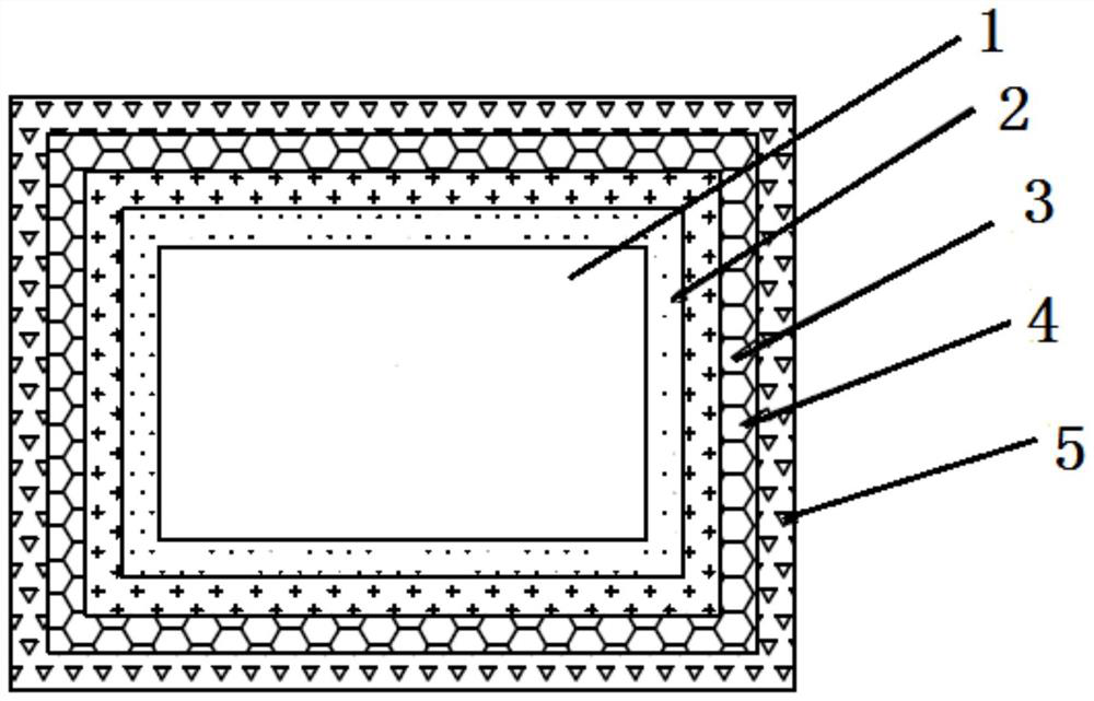 Medical coating applied to implanted medical instrument and preparation method of medical coating