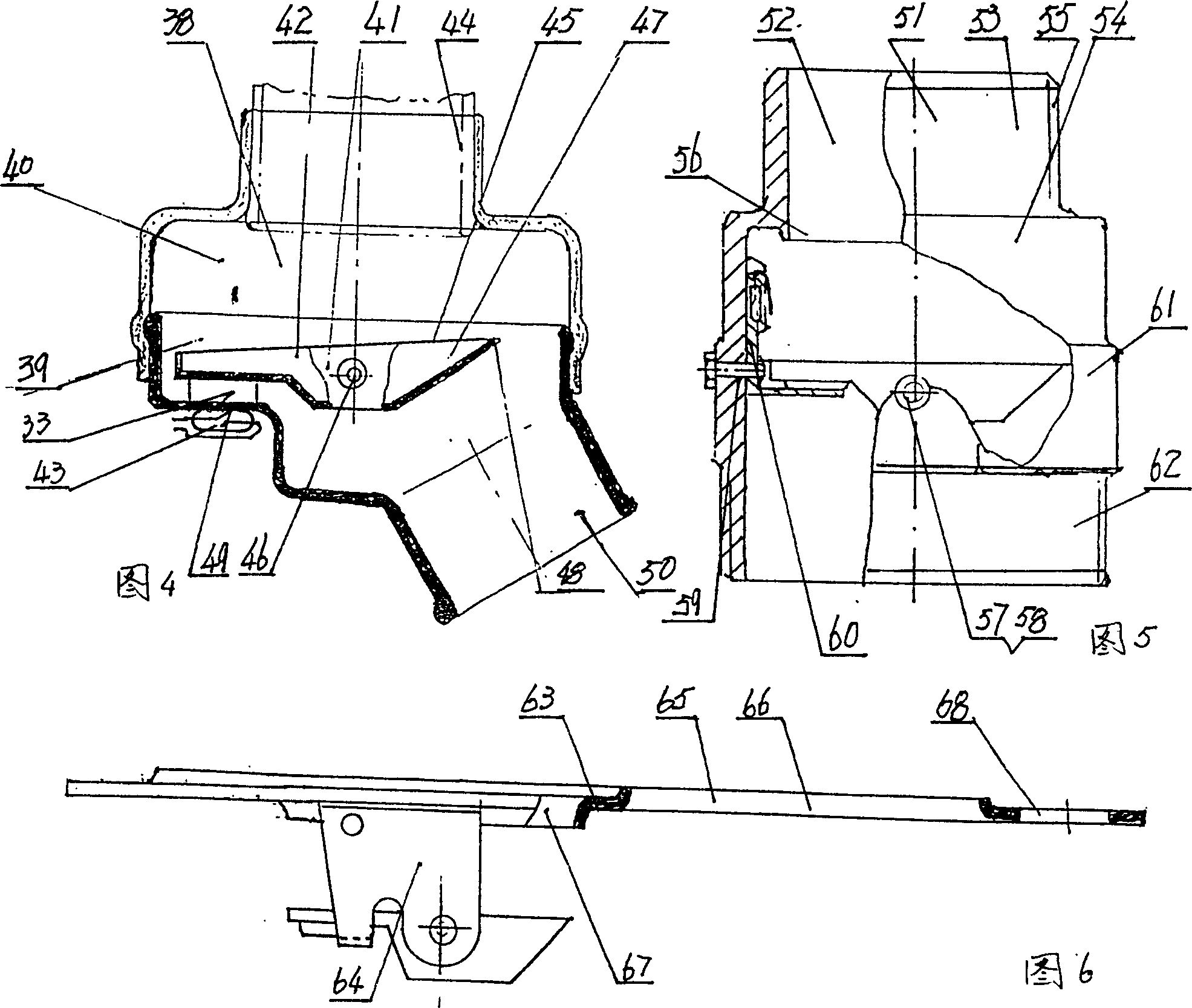 No-pressure liquid skip treating method