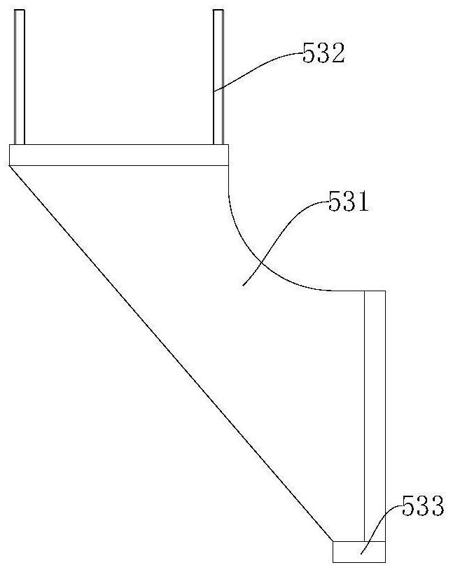 Sealing and supporting device for two ends of transition roller in sealing box