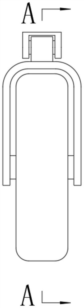 Anti-lock roller skating structure and anti-lock cross-country roller skate