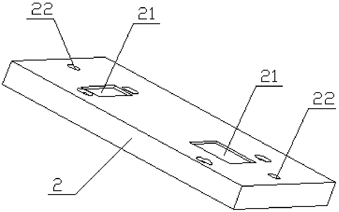 Board card radiator heat transfer cement pressing device