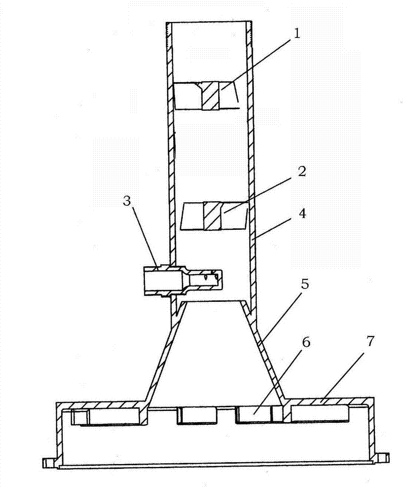 Tertiary premix energy-saving gas distribution chamber for stove