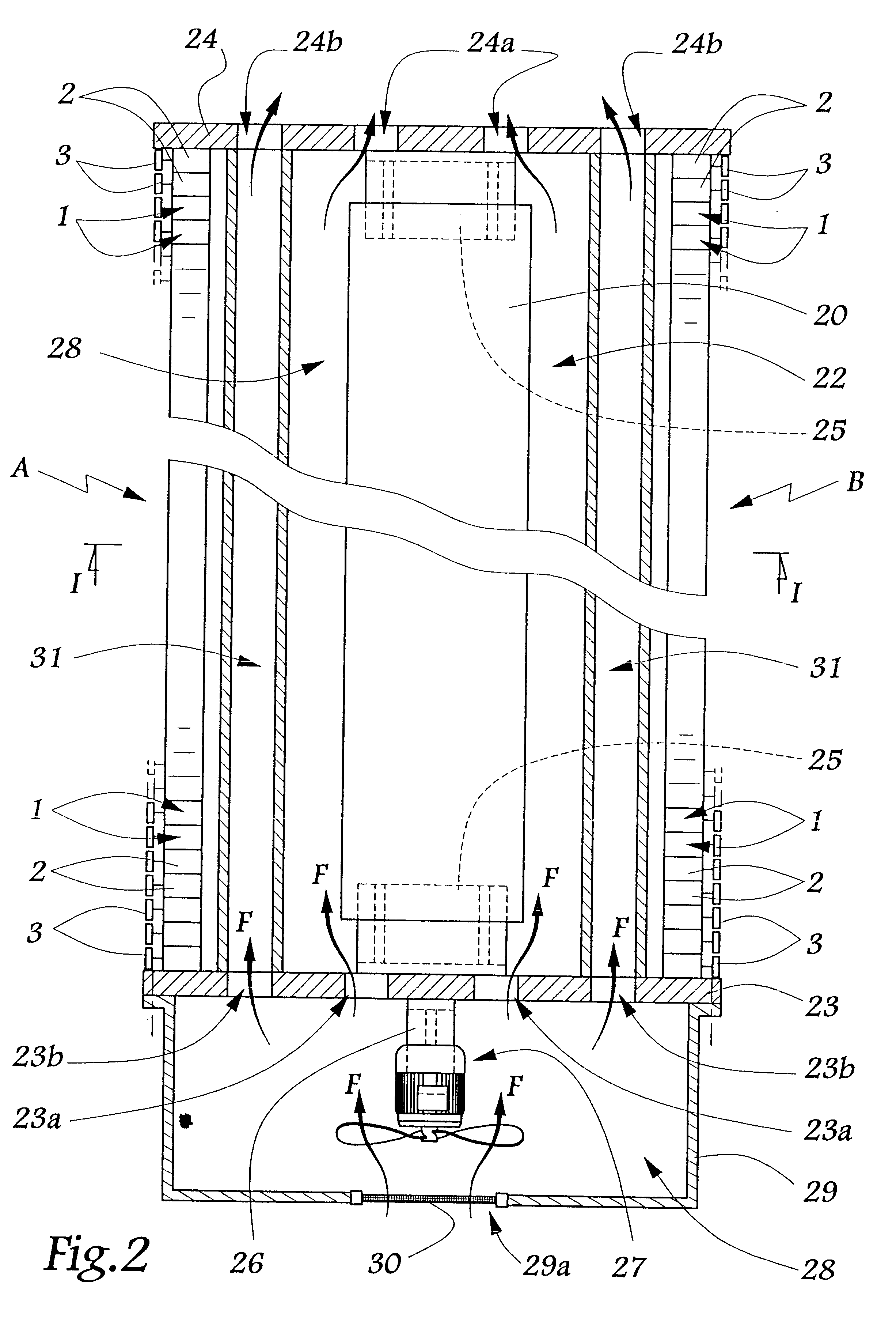 Weaving loom panel support structure for jacquard selectors