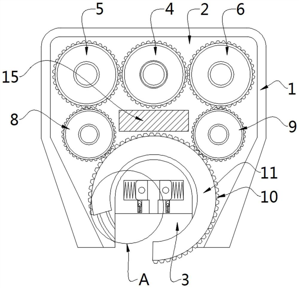 Hook mechanical mechanism