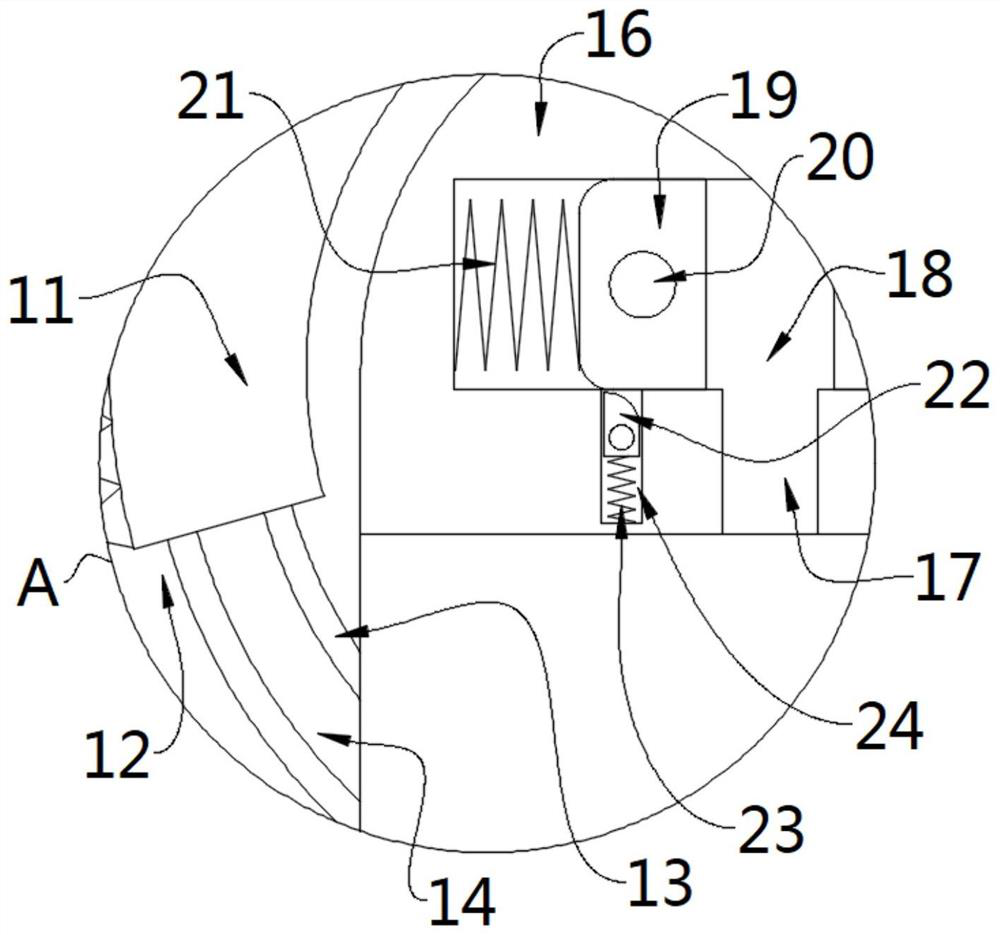 Hook mechanical mechanism