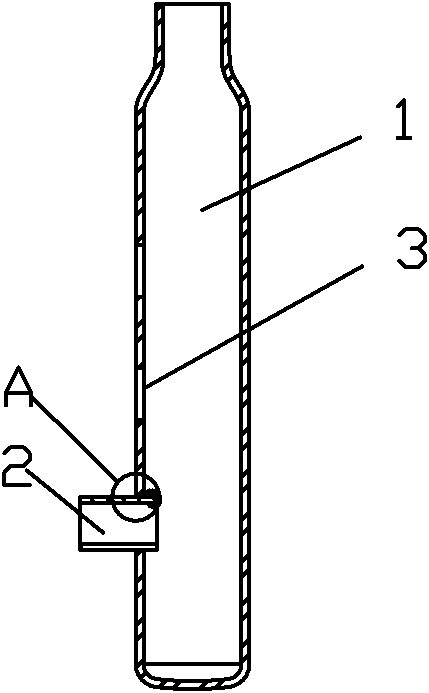 Collecting pipe and processing method thereof