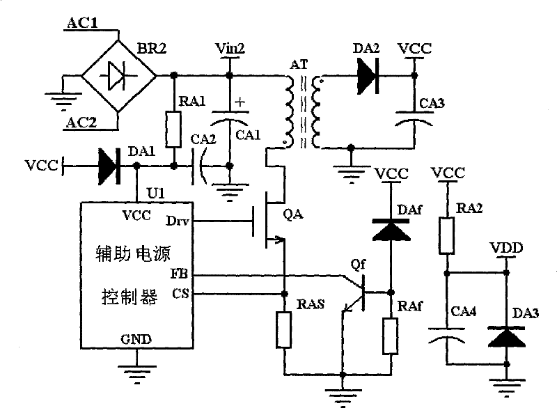 Design method of intelligent power supply electronic converter of general-type railway signal lamp