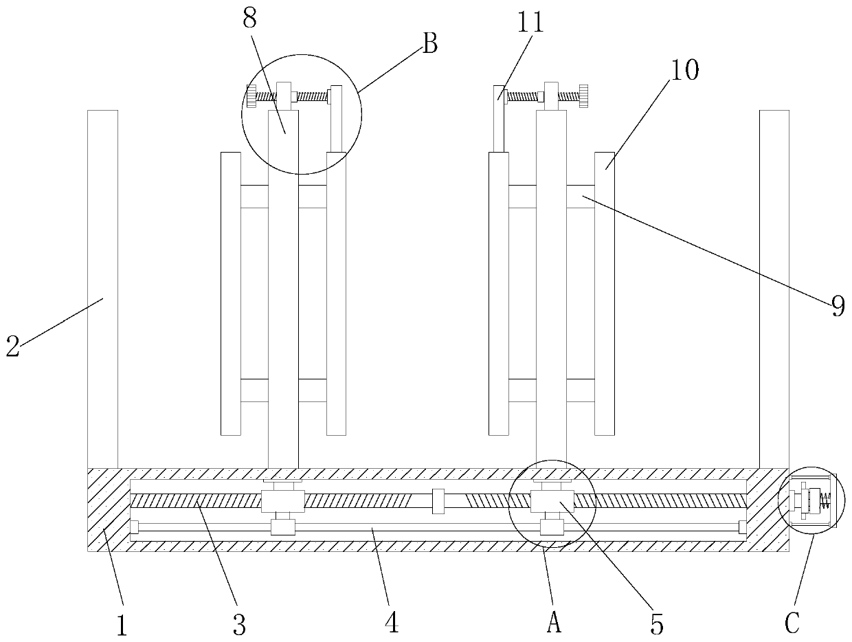 Office file collecting holder device