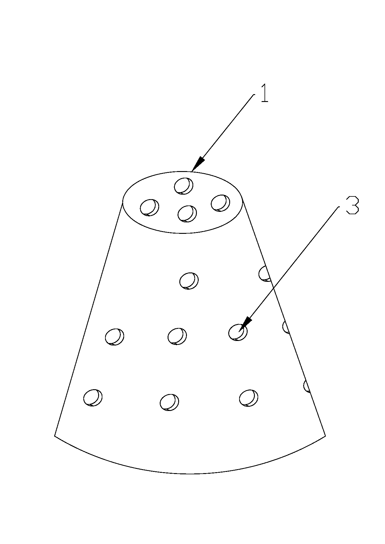 Wave prevention device in tank body of tank truck, and tank truck with wave prevention device