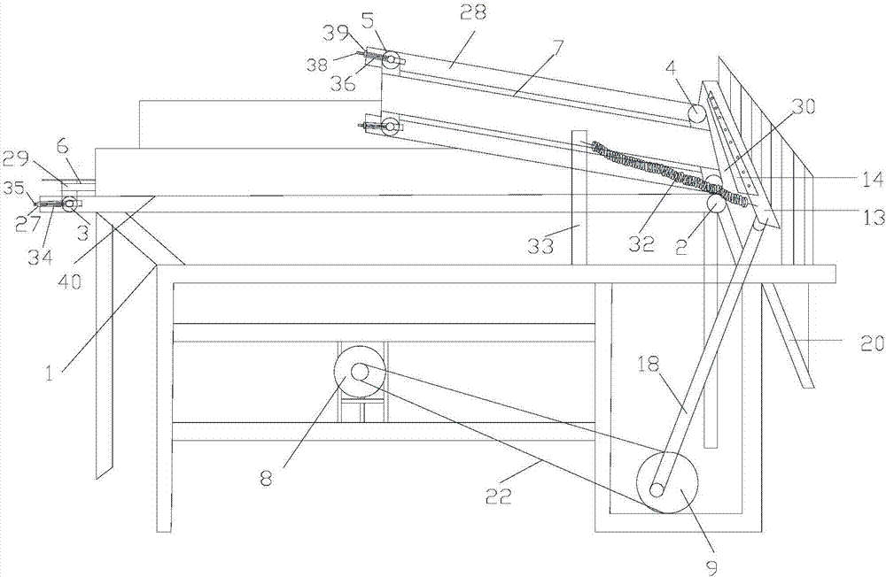 Automatic mulberry leaf cutting machine