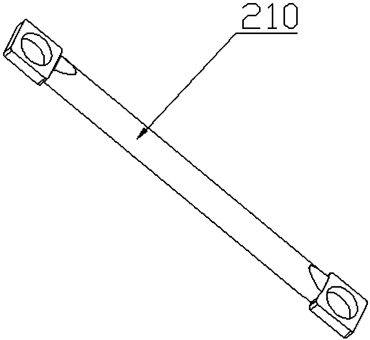 Electric wheel driving system integrating steering, roll preventing and driving and control method