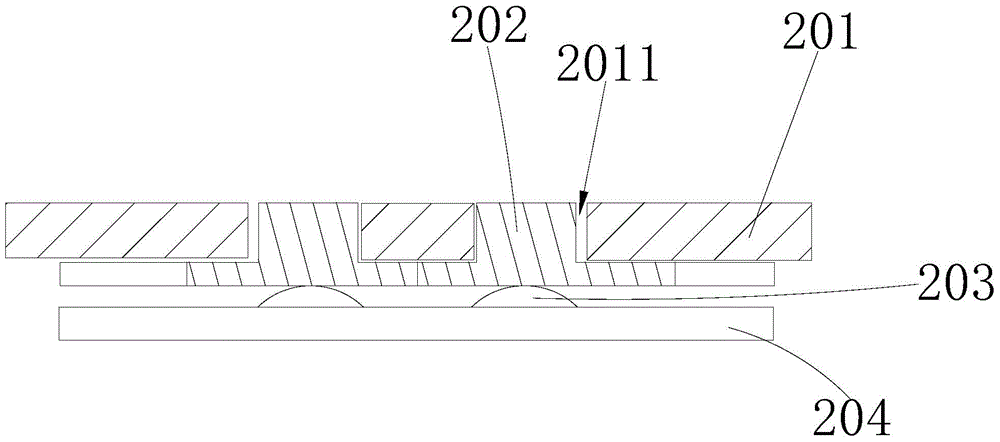 Pressure induction key structure and terminal device having same