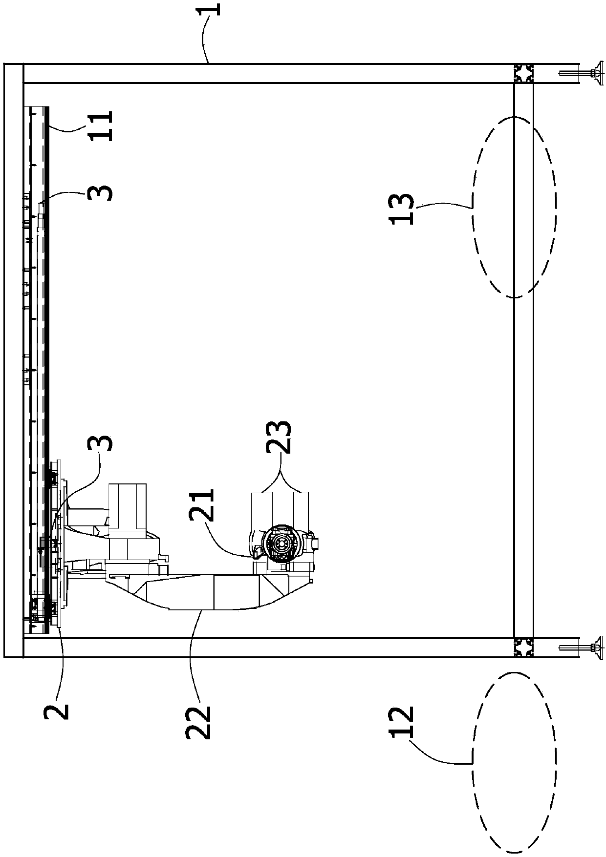 Automatic handling operation system