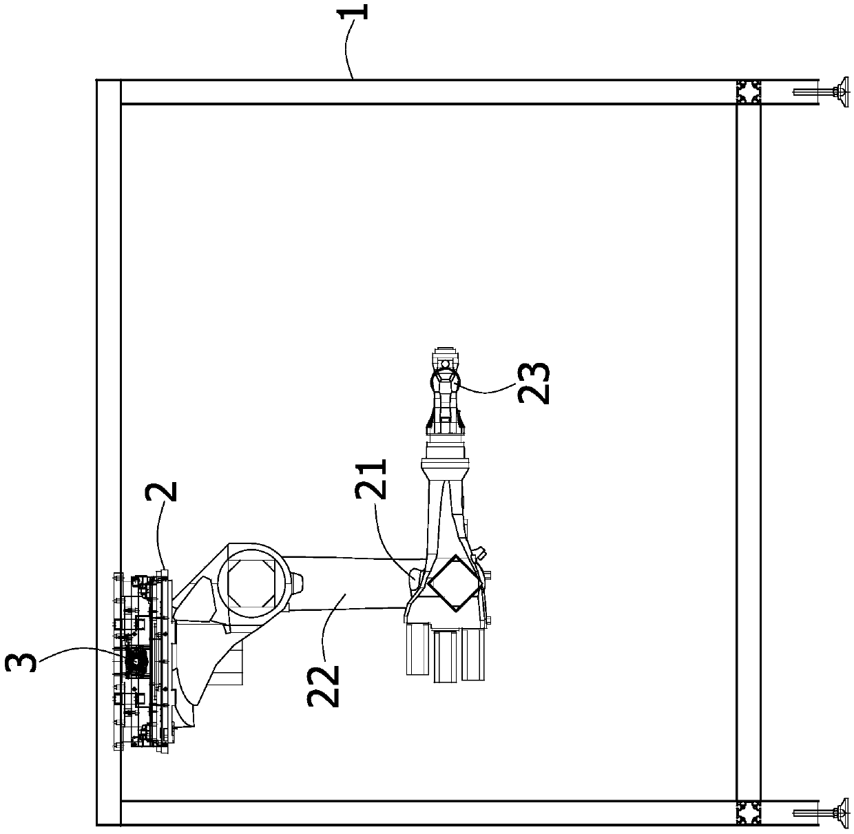 Automatic handling operation system