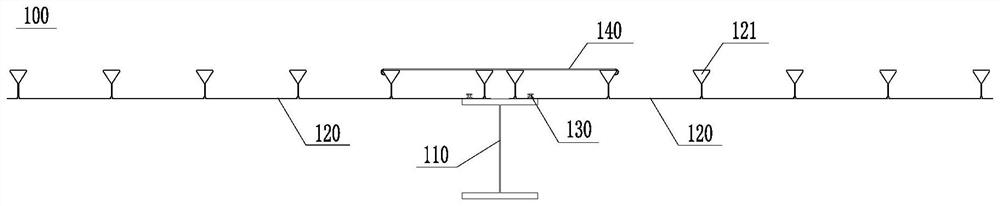 Steel structure composite floor and construction method thereof