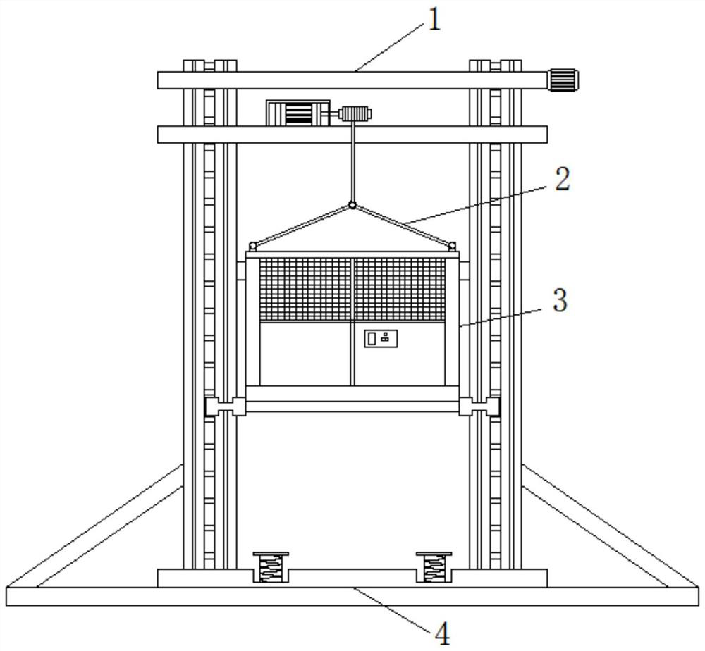 Material hoister for building engineering construction