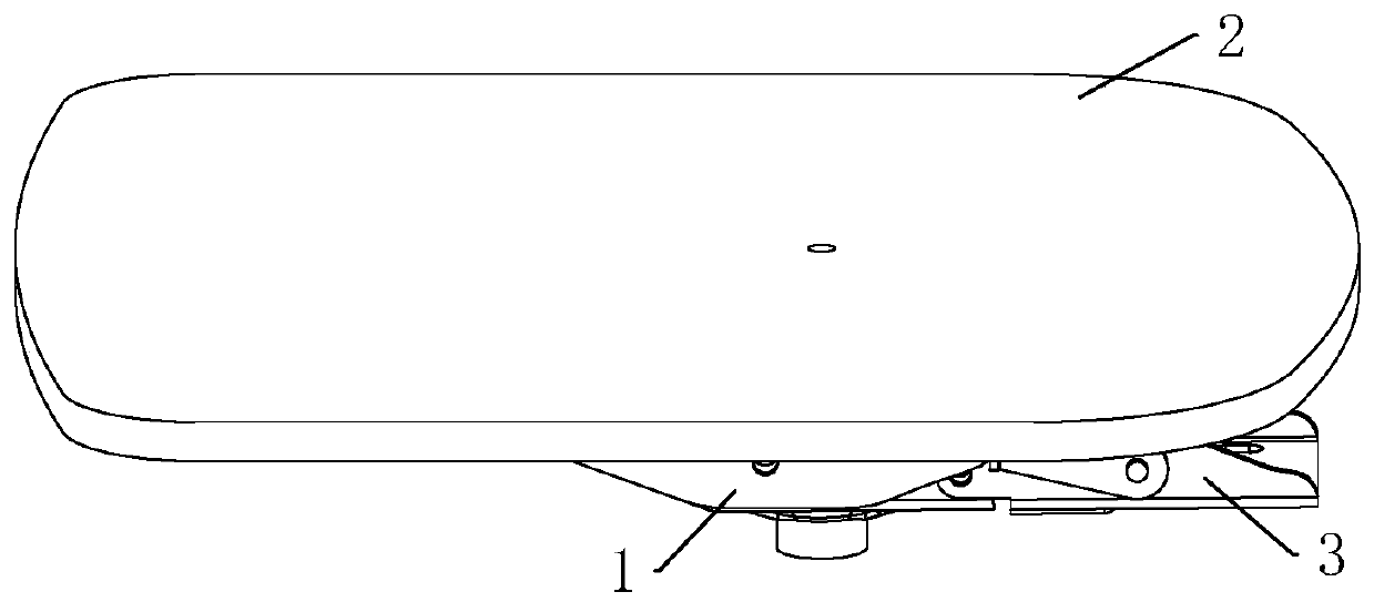 Seat and support structure thereof