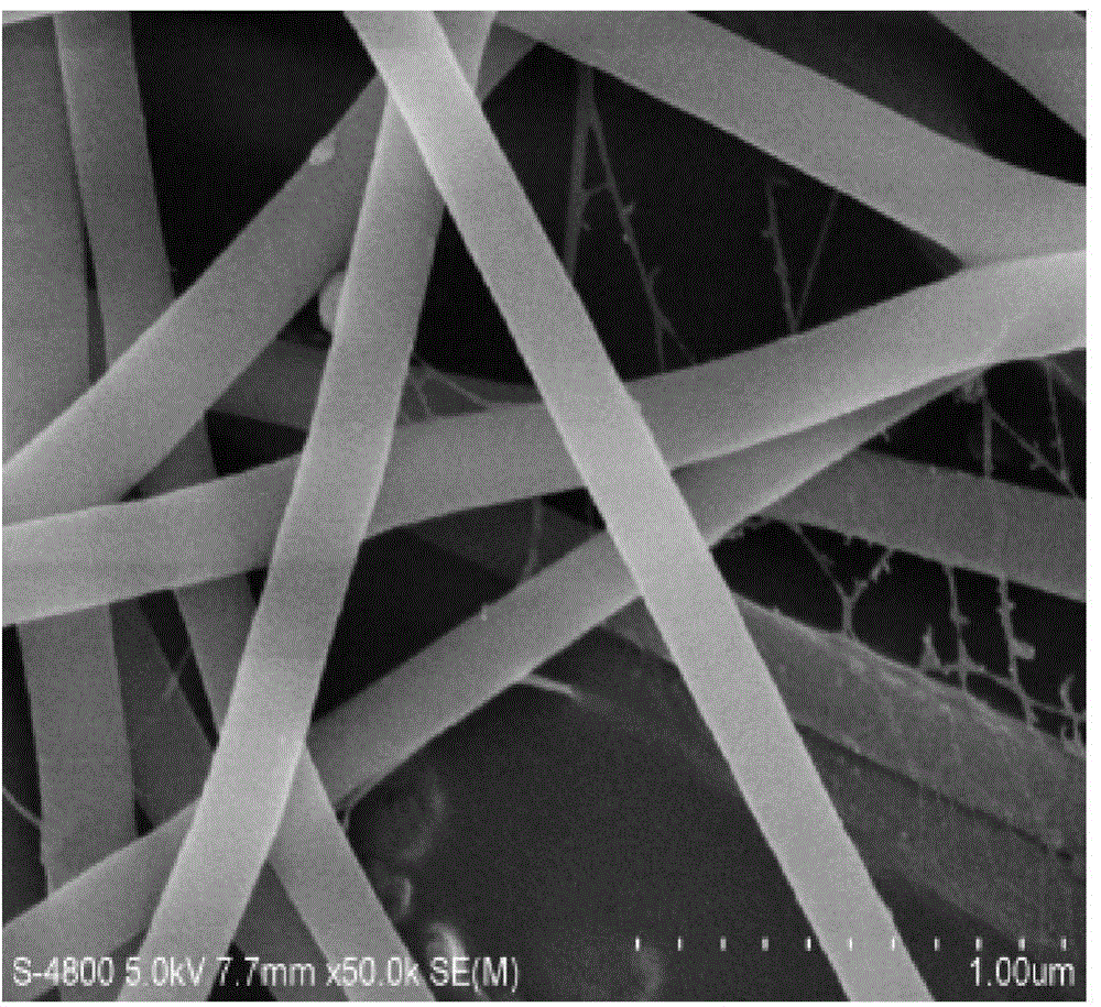 Preparation method for nanogold-nanofiber functional composite modified electrode