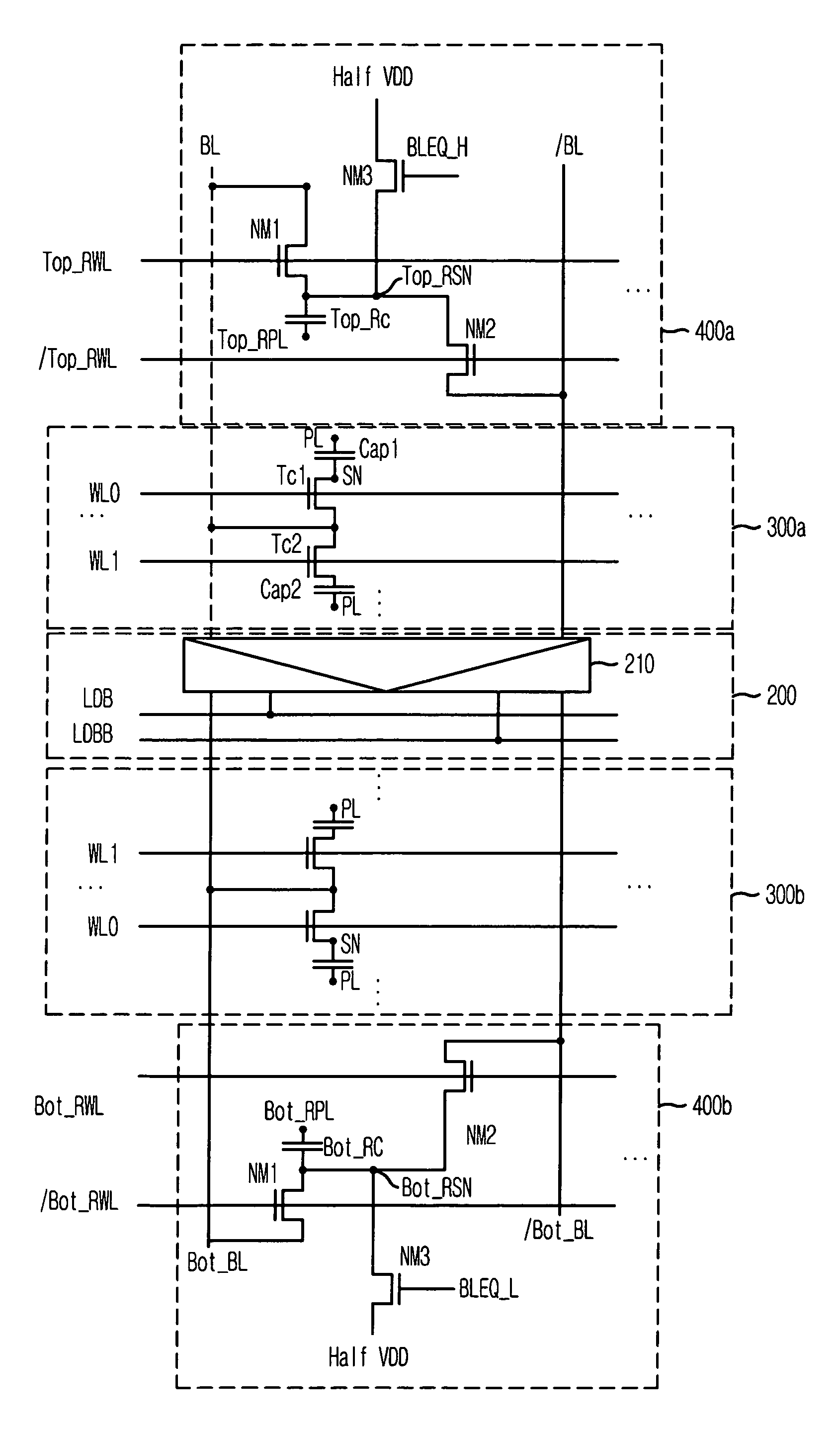 Semiconductor memory device for a low voltage operation