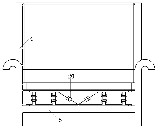 Multi-channel aeroelastic sofa with bionic cushioning layer