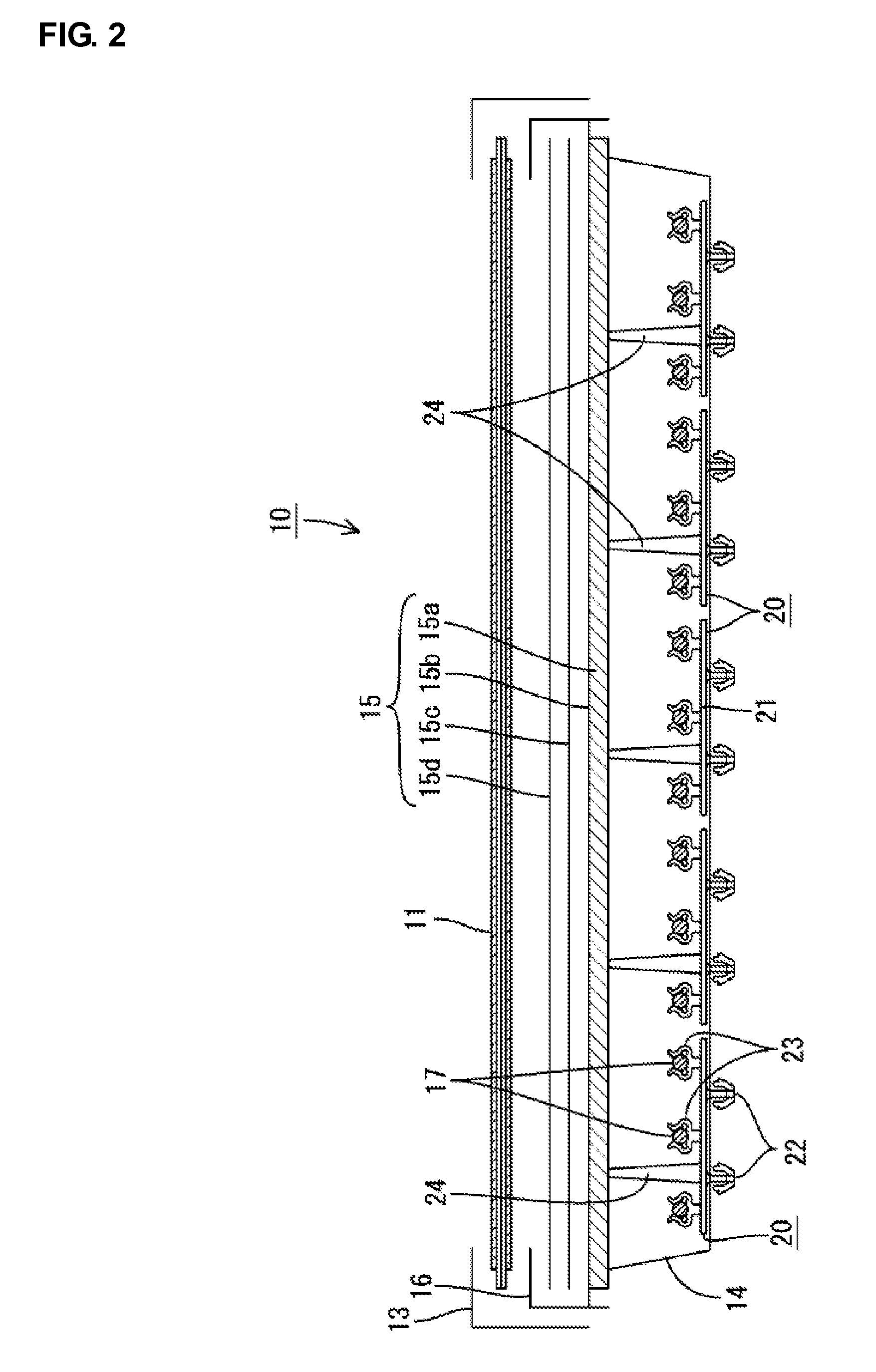 Lamp holding apparatus, backlight device for display device including same, display device including same and liquid crystal display device including backlight device for display device