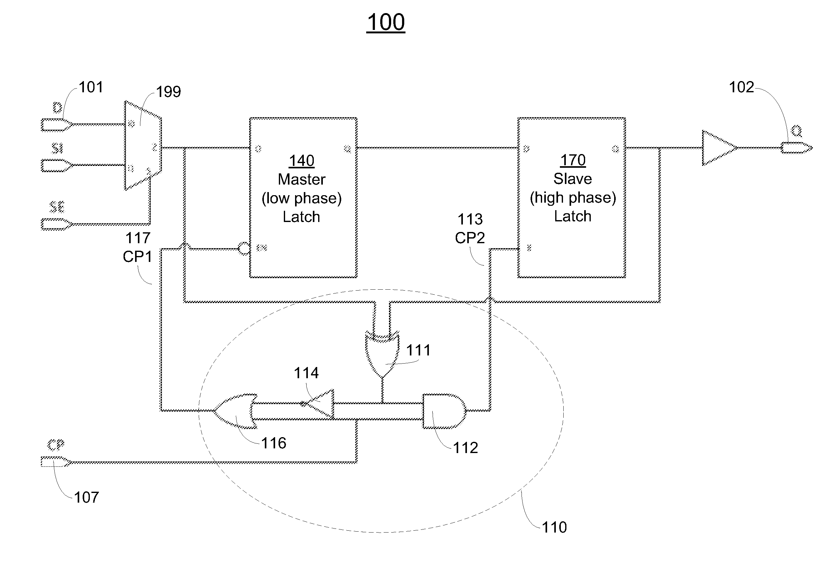 Low clocking power flip-flop