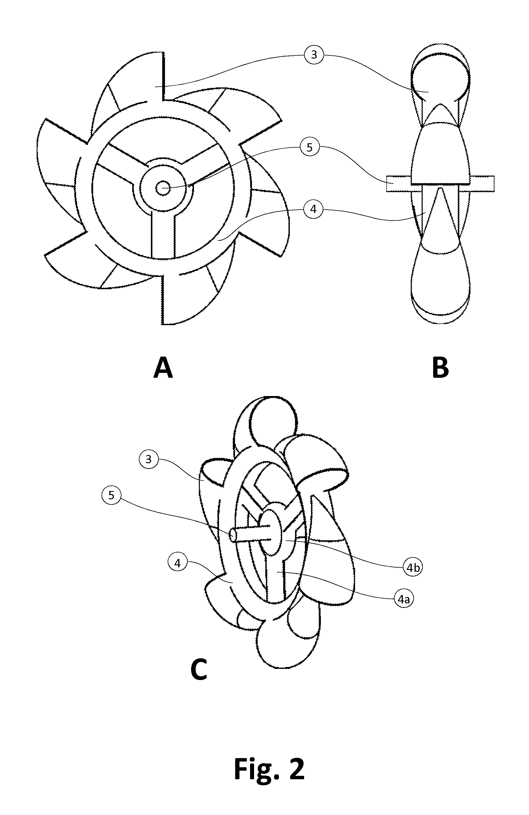 Double impulse turbine system