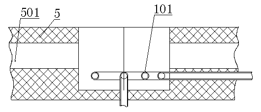 Combustible gas energy-saving gasification device for gas appliance