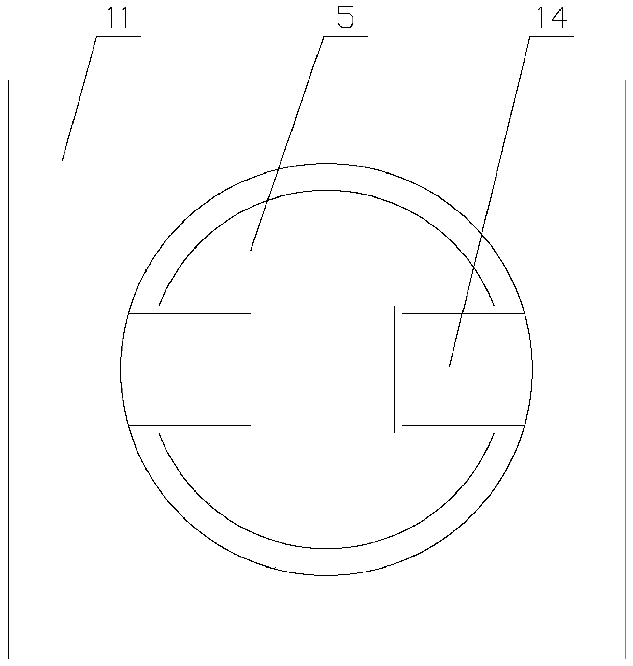 High-efficiency mixing device having deodorizing function and used for organic fertilizer