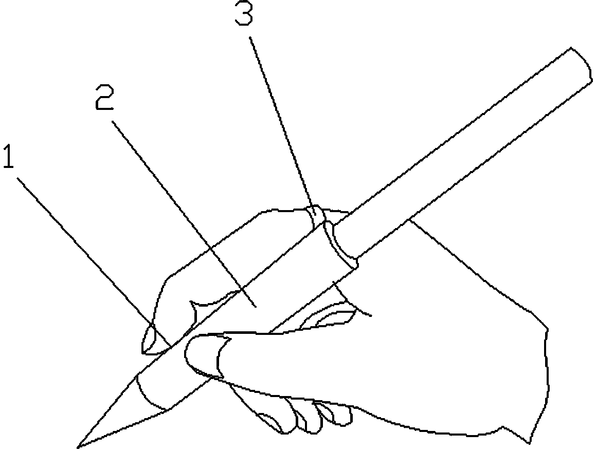 Multifunctional writing correcting pen cover with soft teeth and using method thereof