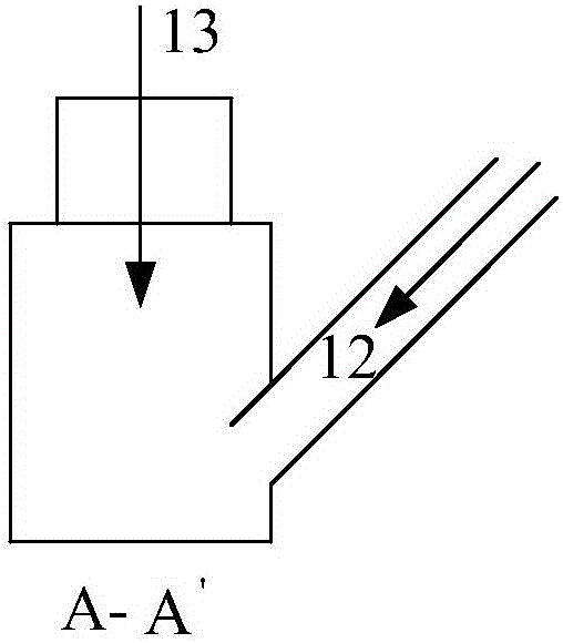 Vertical grinding machine for glass fiber