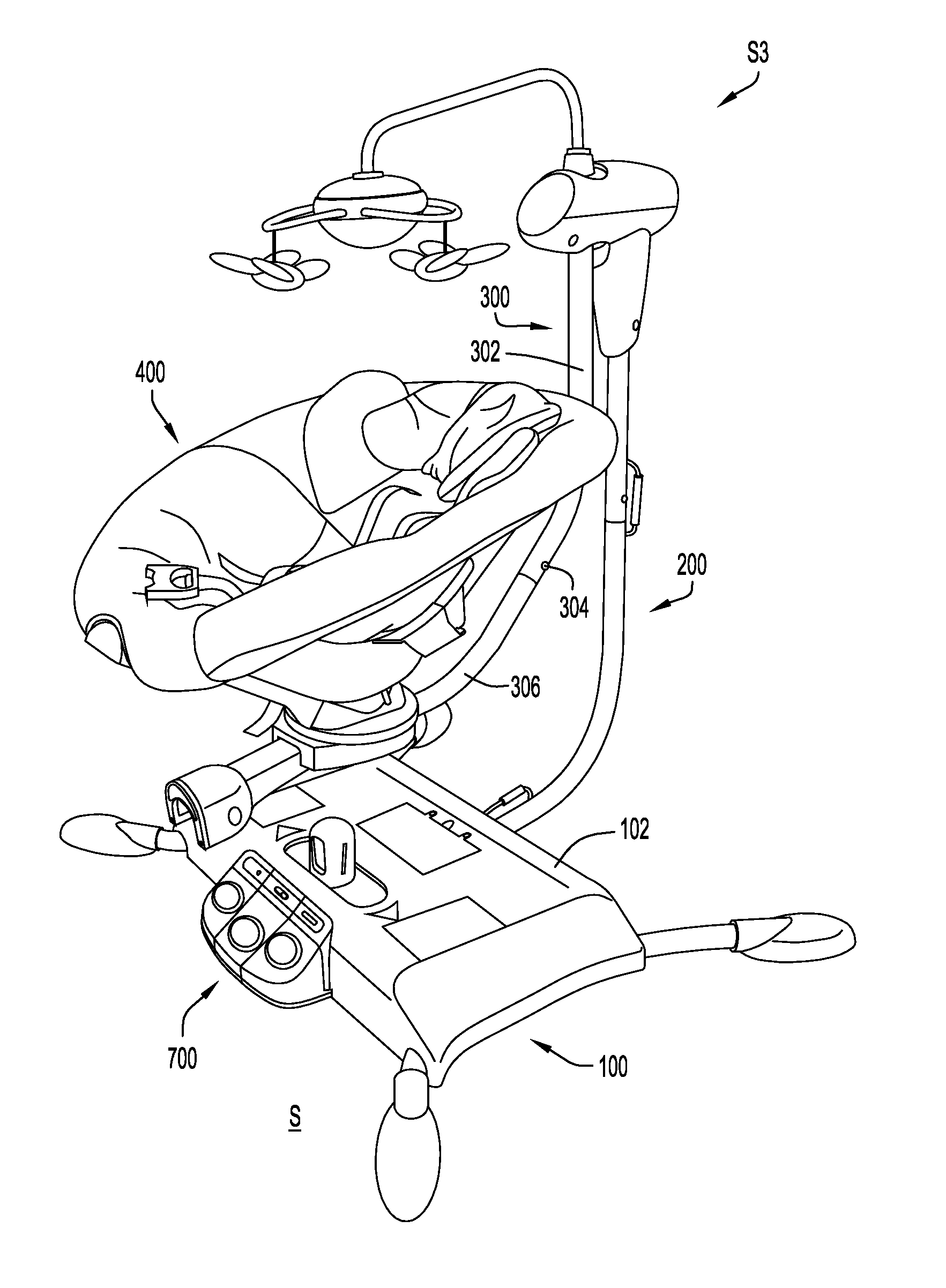 Infant Swing and Glider Device