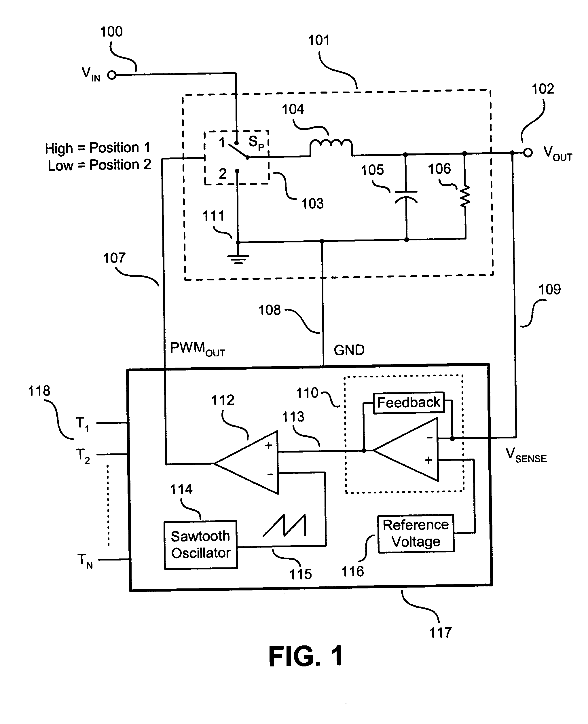 Method and apparatus for robust mode selection with low power consumption