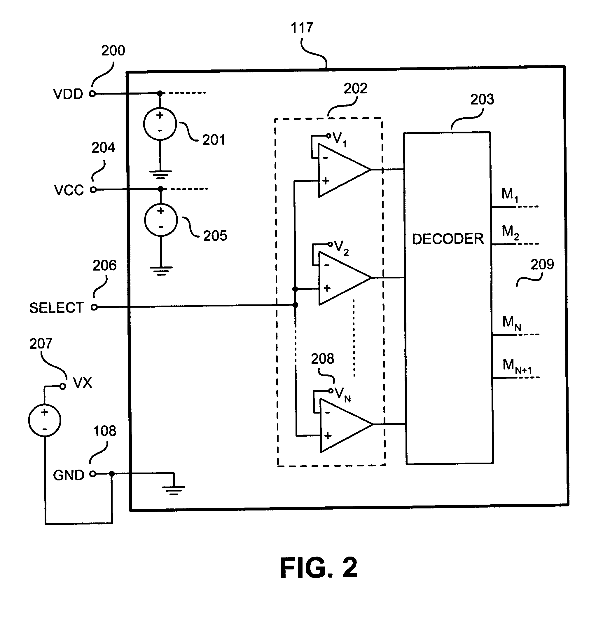 Method and apparatus for robust mode selection with low power consumption