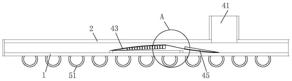 Industrial water surface floating dust removing device